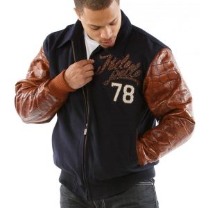 Pelle Pelle Indiana Legendary Navy Blue Jacket