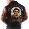 Pelle Pelle Indiana Legendary Navy Blue Wool Jacket For Men's