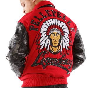 Pelle Pelle Indiana Legendary Red Wool Jacket