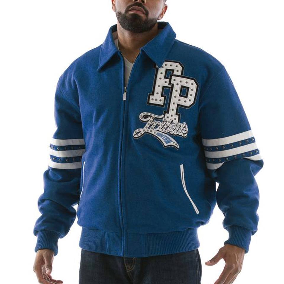 Pelle Pelle Indianapolis MB 1820 Blue Wool Jacket