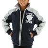 Pelle Pelle Kids 1978 Unrivaled Marc Buchanan Navy Blue Wool Jacket