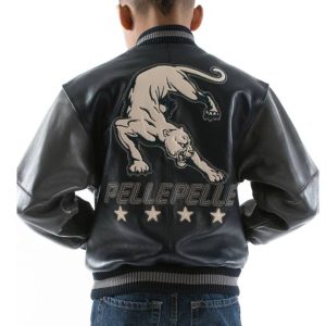 Pelle Pelle Kids 78 Panther Navy Blue Jacket
