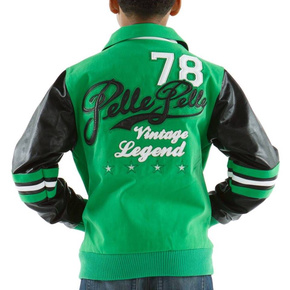 Pelle Pelle Kids 79 Vintage Legend Green Jacket