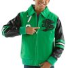 Pelle Pelle Kids 79 Vintage Legend Green Wool Jacket