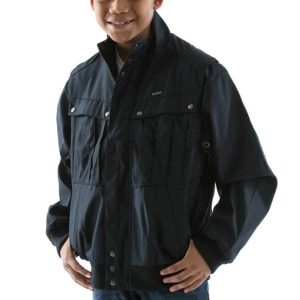 Pelle Pelle Kids Bellow Pocket Navy Blue Jacket