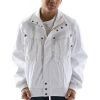 Pelle Pelle Kids Bellow Pocket White Jacket