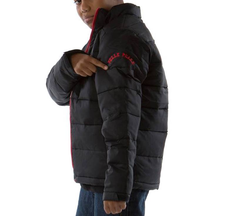Pelle Pelle Kids Black Puffer Bubble Jacket