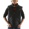 Pelle Pelle Kids Black Zip Up Puffer Vest