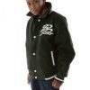 Pelle Pelle Kids Dark Green Marc Buchanan World Famous Jacket