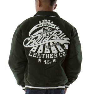Pelle Pelle Kids Dark Green Marc Buchanan World Famous Wool Jacket