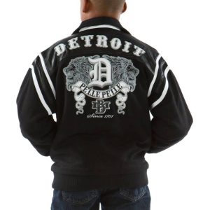 Pelle Pelle Kids Detroit MB 1701 Black Wool Jacket