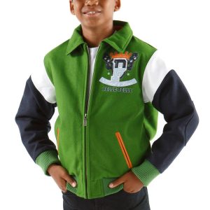Pelle Pelle Kids Heritage American Green Jacket