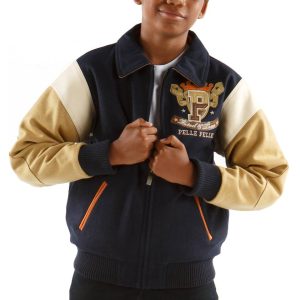 Pelle Pelle Kids Heritage American Navy Blue Jacket