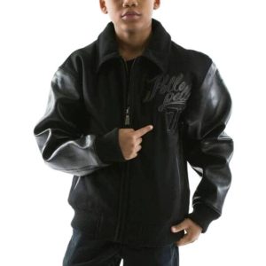 Pelle Pelle Kids Indiana Legendary Black Jacket