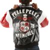 Pelle Pelle Kids Invincible MB Black Leather Jacket