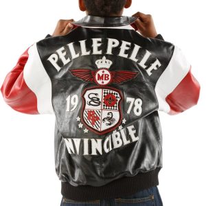 Pelle Pelle Kids Invincible MB Black Leather Jacket