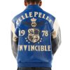 Pelle Pelle Kids Invincible MB Blue Leather Jacket