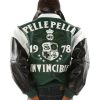 Pelle Pelle Kids Invincible MB Dark Green Leather Jacket