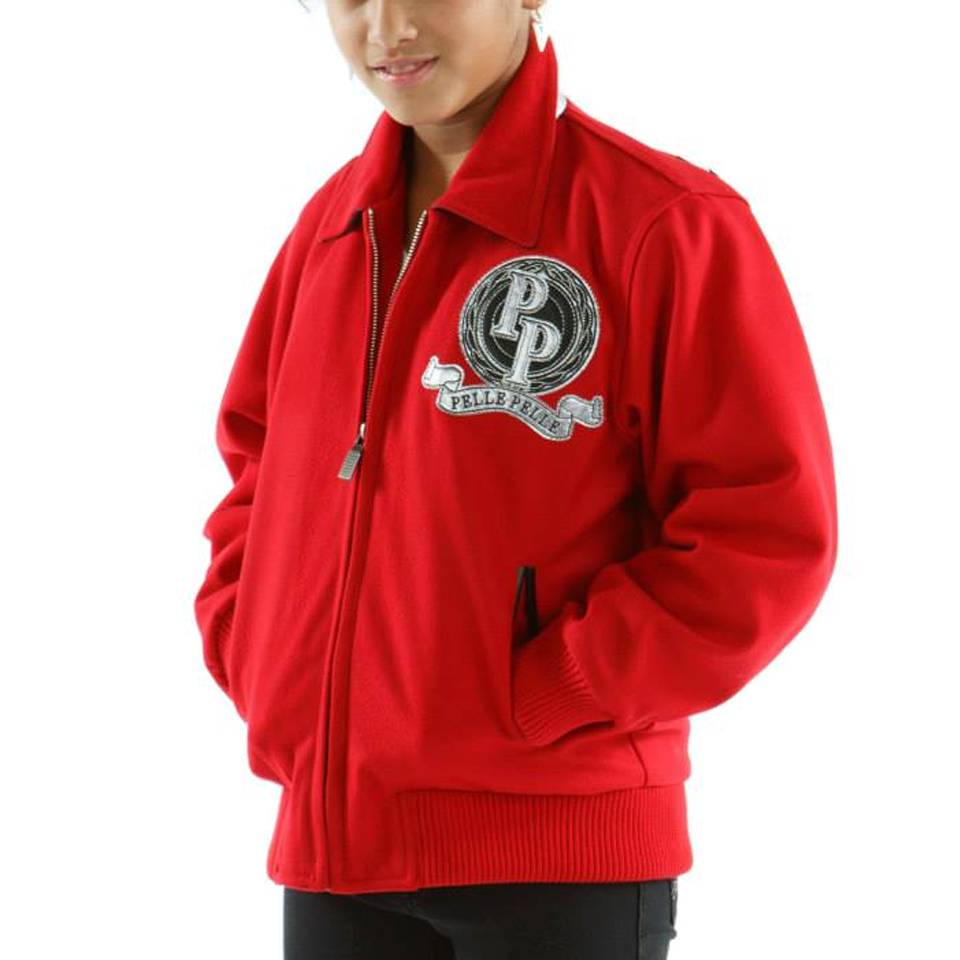 Pelle Pelle Kids Legendary MB 1978 Red Wool Jacket