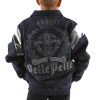 Pelle Pelle Kids Live Like a King Navy Blue Jacket