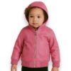Kids Pelle Pelle Pink Hooded Jacket