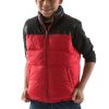 Pelle Pelle Kids Red Zip Up Puffer Vest
