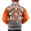 Pelle Pelle Kids Soda Club Heritage Series Grey Wool Jacket