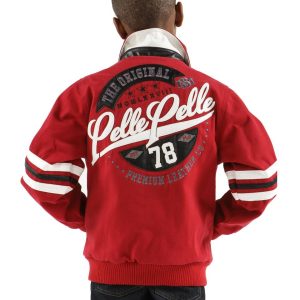 Pelle Pelle Kids The Original MB 78 Red Wool Jacket