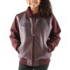 Pelle Pelle Kids True to Our Roots Maroon Jacket