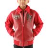 Pelle Pelle Kids True to Our Roots Red Jacket