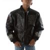 Pelle Pelle Kids Varsity Patches Black Jacket