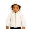 Kids Pelle Pelle White Hooded Jacket