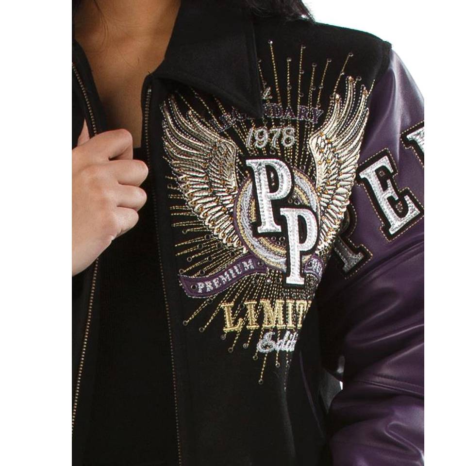 Pelle Pelle Ladies 1978 Legendary Limited Edition Black Wool Jacket