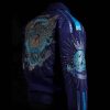 Pelle Pelle Ladies 35th Anniversary Blue MB Wool Jacket