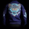 Pelle Pelle Ladies 35th Anniversary Blue Marc Buchanan Wool Jacket