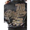 Pelle Pelle Ladies 78 Legend Varsity Black Genuine Leather Jacket