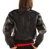 Pelle Pelle Ladies MB Fur Collar Black Bomber Leather Jacket