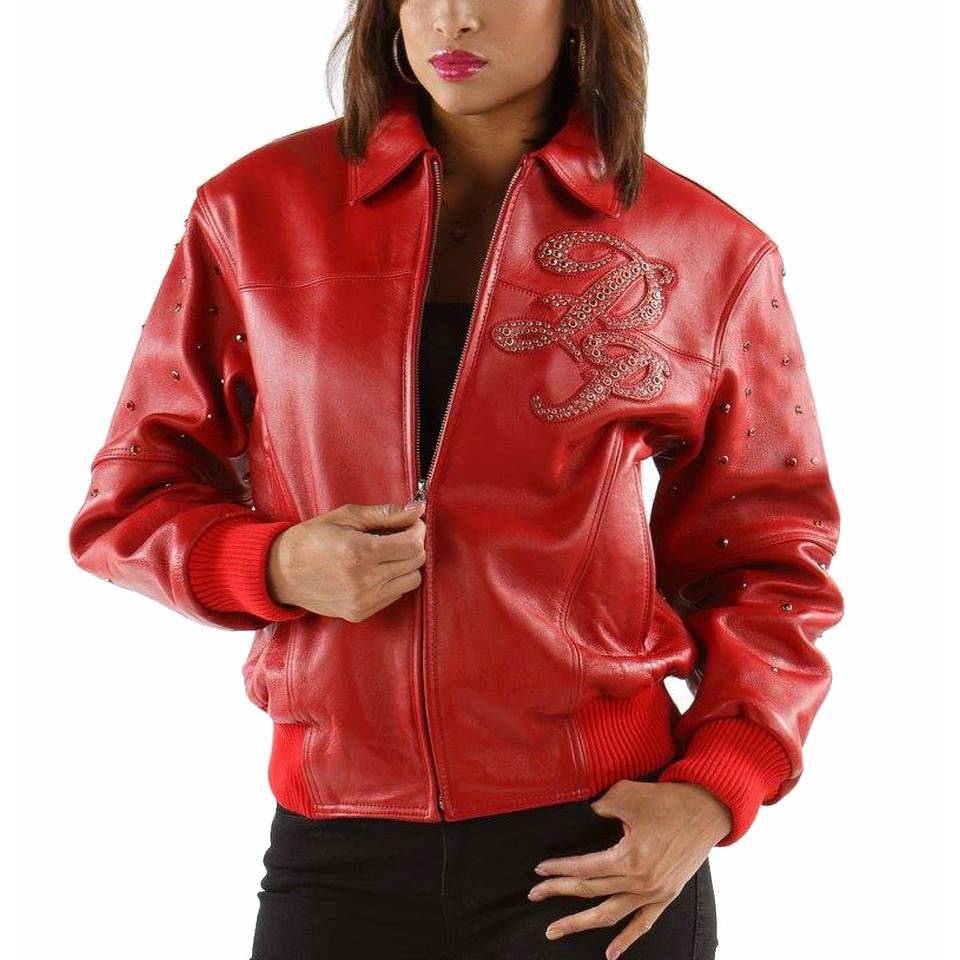Pelle Pelle Ladies Red Leather Jacket