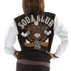 Pelle Pelle Ladies Soda Club Heritage Series Black Wool Jacket