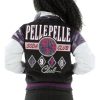 Pelle Pelle Ladies World Famous Soda Club Black Plush Jacket