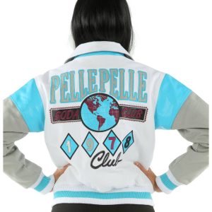Pelle Pelle Ladies World Famous Soda Club White Jacket