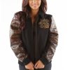 Pelle Pelle Ladies 1978 Exotic Black Jacket