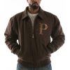 Pelle Pelle Legacy Dragon Encrusted Dark Brown Jacket