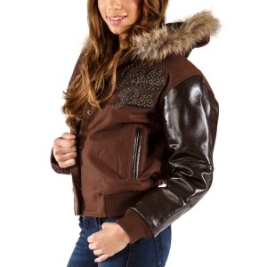 Pelle Pelle Legendary 1978 Dark Brown Fur Hood Jacket