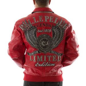 Pelle Pelle Legendary MB 1978 Red Leather Jacket