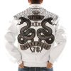 Pelle Pelle Lethal 1978 White Cabernet Plush Jacket
