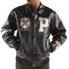 Pelle Pelle Letterman Black Jacket