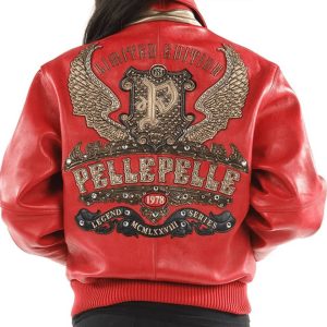 Pelle Pelle Limited Edition Legend Series MB 1978 Red Jacket