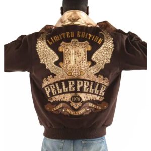 Pelle Pelle Limited Edition MB 1978 Dark Brown Wool Jacket