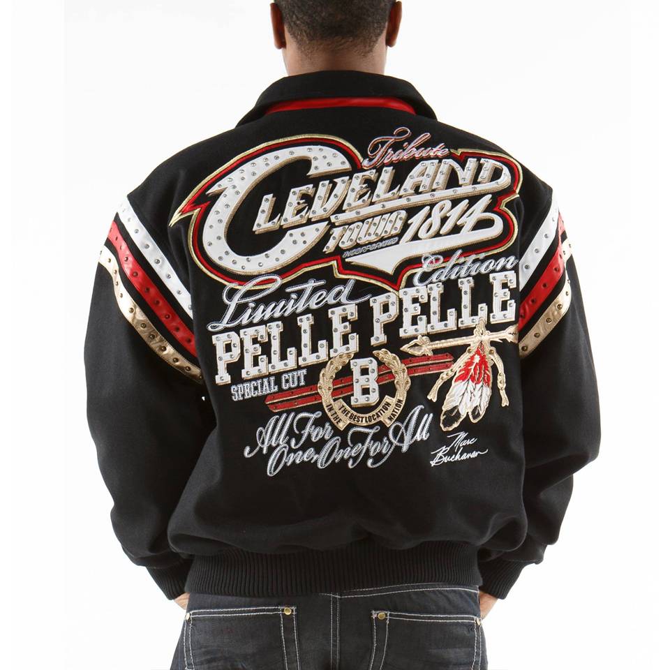 Pelle Pelle Limited Edition Tribute Cleveland 1814 Black Jacket